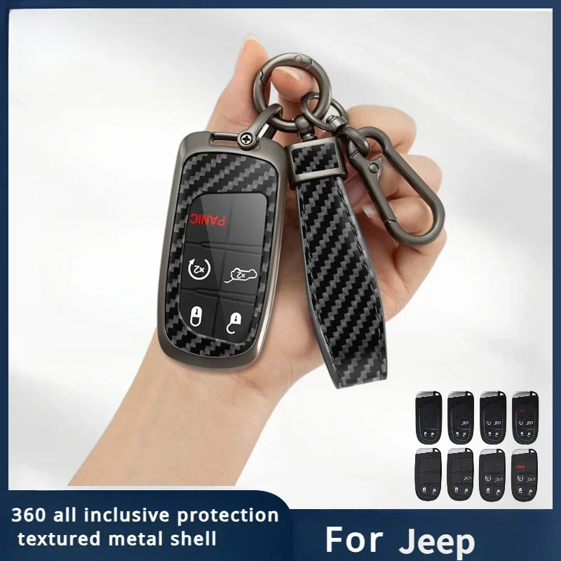 

Zinc Alloy Car Key Case cover For Fiat Jeep For Dodge Ram 1500 Journey Charger Dart Challenger Durango Holder Shell