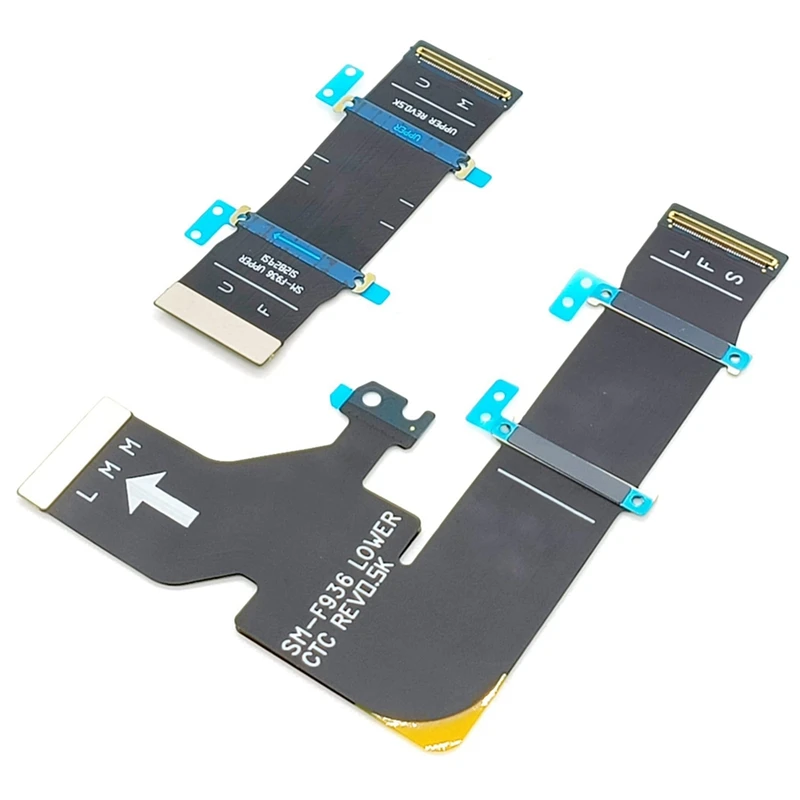 1 Pair Of Rotating Axis Flex Cables For Galaxy Z Fold4 SM-F936B Mobile Display Flex Cable Repair Replacement Parts