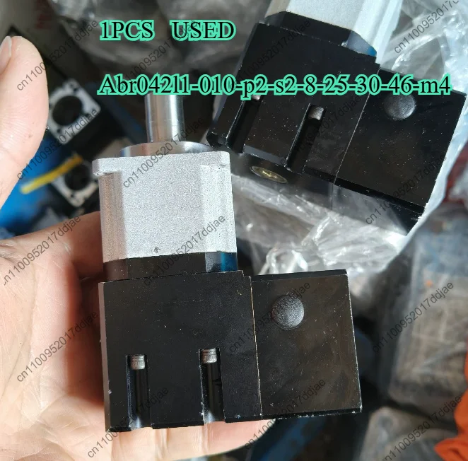 Abr042l1-010-p2-s2-8-25-30-46-m4 right angle planetary reducer type 42 suitable for installing 50w or 100w servo motors