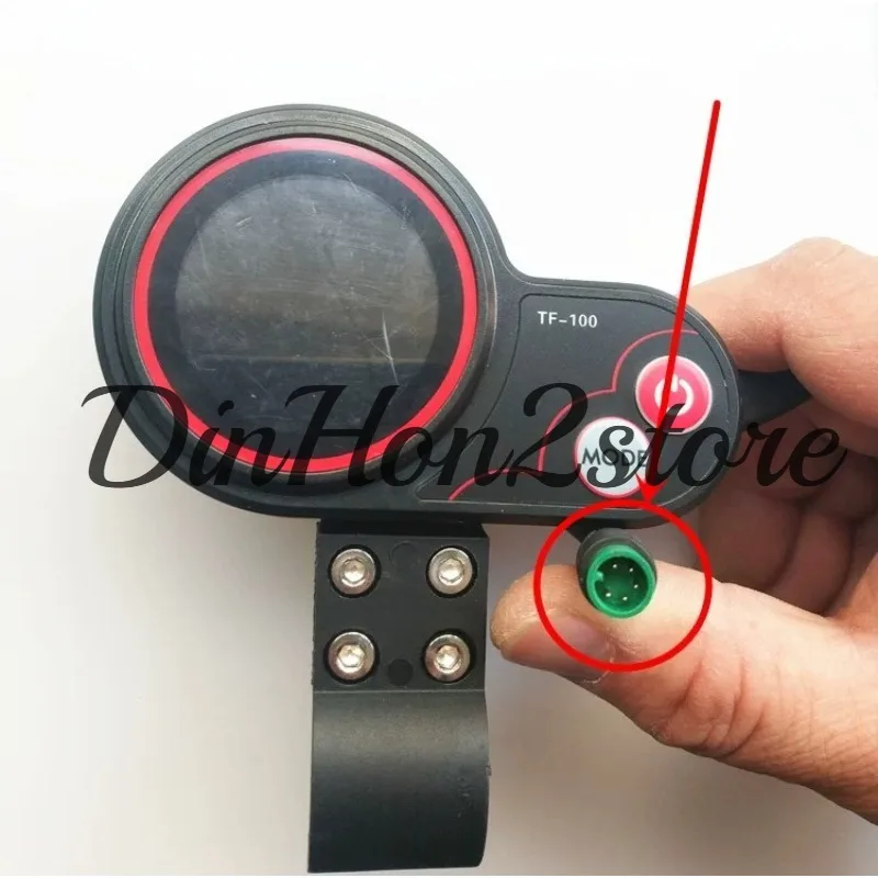 Electric scooter speed control instrument