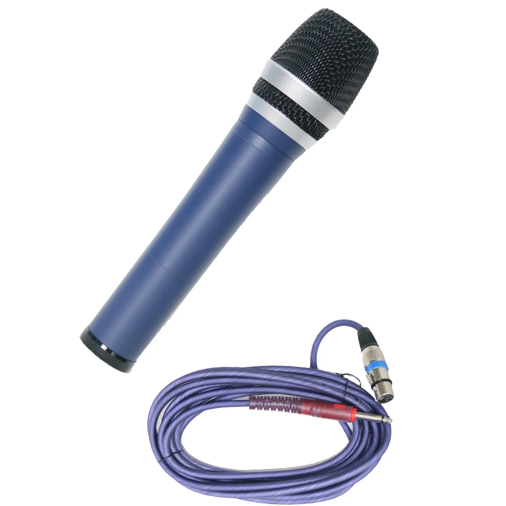 Blue C8.2 Wired Dynamic Vocal Microphone Stage Sing Vocal DJ Karaoke Instrument Interview XLR 3Pin Strong Cable MiCWL C82