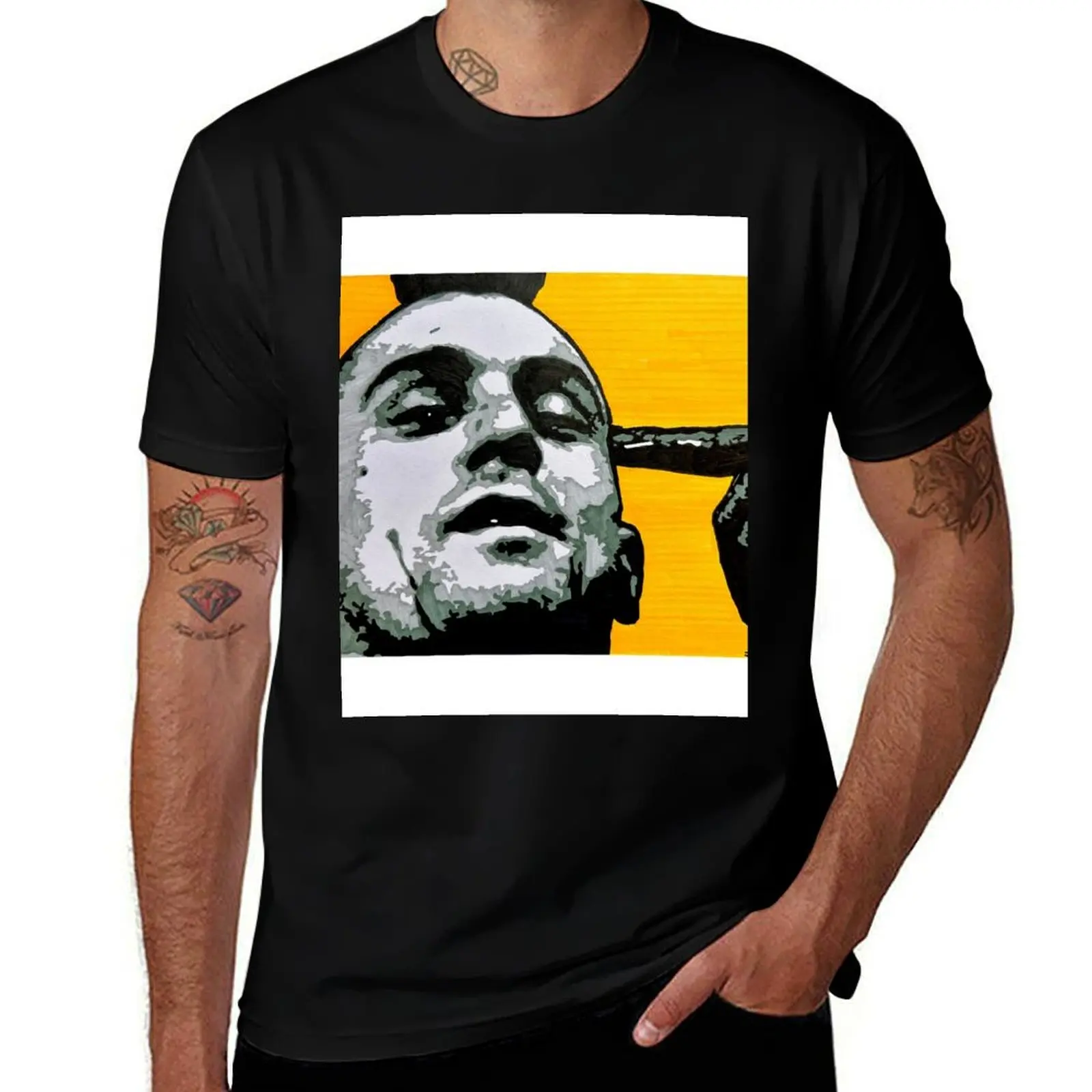 

Travis Bickle from Taxi Driver T-Shirt t shirts designer cotton t shirt man cotton tshirt 100% T-shirt