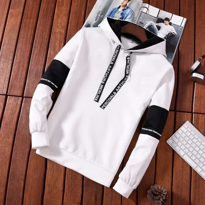 Mens Tracksuit Casual Luxury Hooded Sweatshirt High Quality Classic Black White Simplicity Suit Or Top Or Pants Jogging Clothing