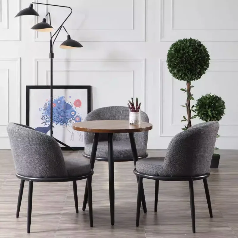 Livingroom Minimalist Coffee Table Sets Round Pub Metal Chair French Dining Room Sets Muebles De Cafe Table Chair Set Restaurant