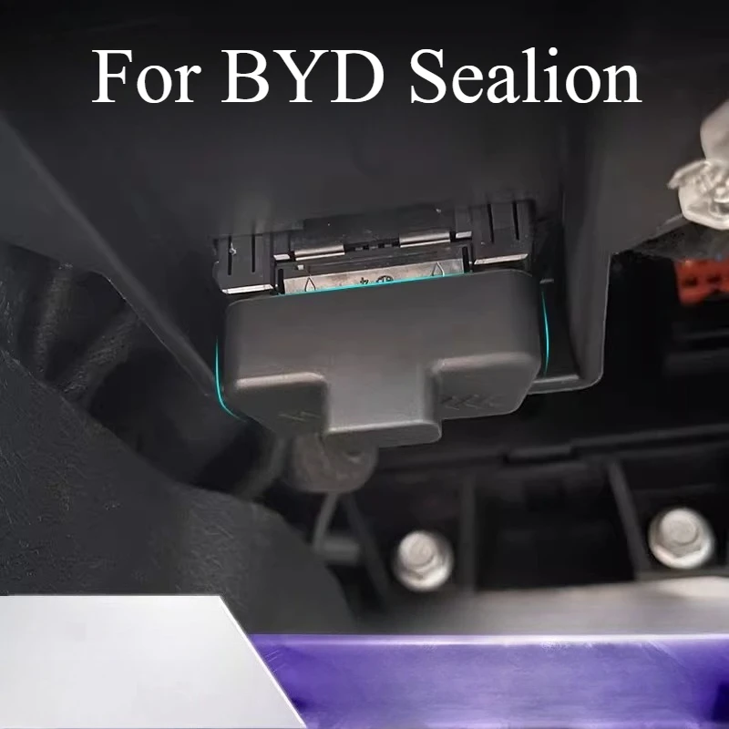 

Для BYD Sealion 0506 OBD/Dmi/Ev интерфейс защитный чехол силиконовый диагностический интерфейс водонепроницаемый пылезащитный чехол аксессуары