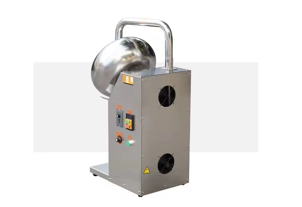 Snack Seasoning Machine Food Flavoring Mixer Almond Sugar Syrup Small Candy Chocolate Coating Machine