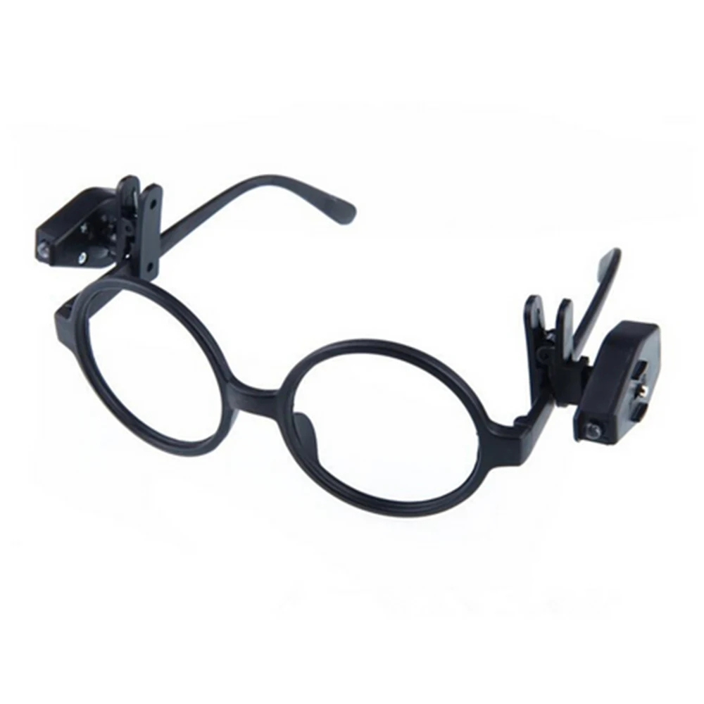 Flexible For Eyeglass and Tools LED Eyeglass Clip On Adjustable Book Reading Lights Universal Mini