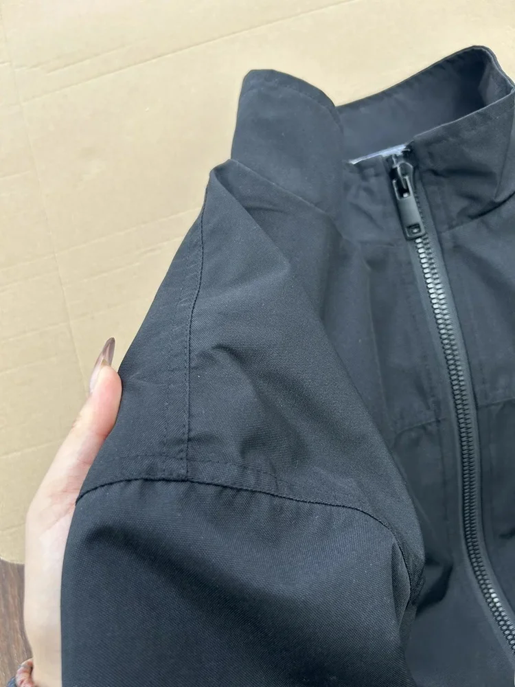 

Bla Outdoor ort Flight Jaet Мужская осенняя модная верхняя одежда Pilot Sle из полиэстера с прямым подолом Jaet