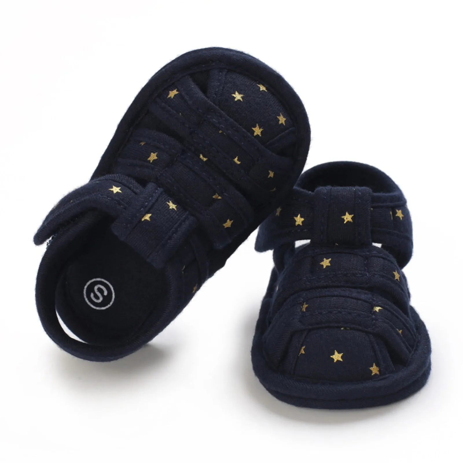 Sandalias antideslizantes para bebés recién nacidos, zapatos de suela suave para primeros pasos, sandalias ligeras y suaves para bautismo de 0 a 18 meses, verano 2024