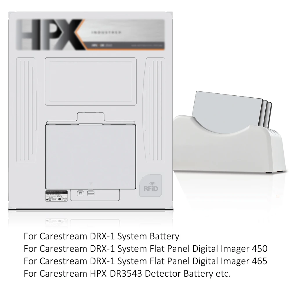 Imagem -05 - Kingsener Smart Li-ion Battery para Hpx-dr3543 Detector para Carestream Drx1 System Tela Plana Digital Imager 450 465