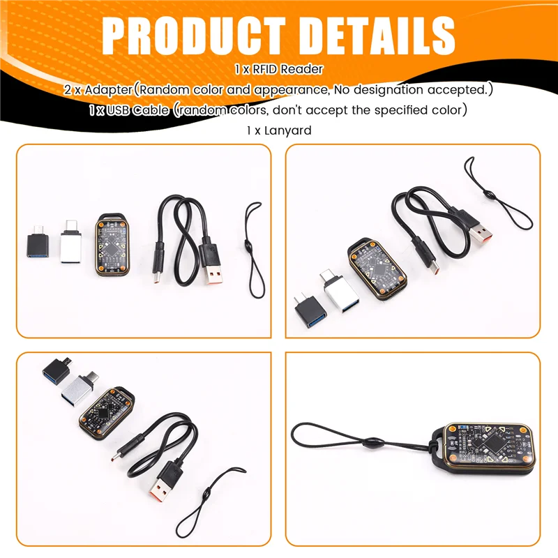 

AA60-Upgrade Chameleon Ultra Smart Card Emulator Kit RFID Smart Chip Reader 125K 13.56M Card Decode NFC Duplicator