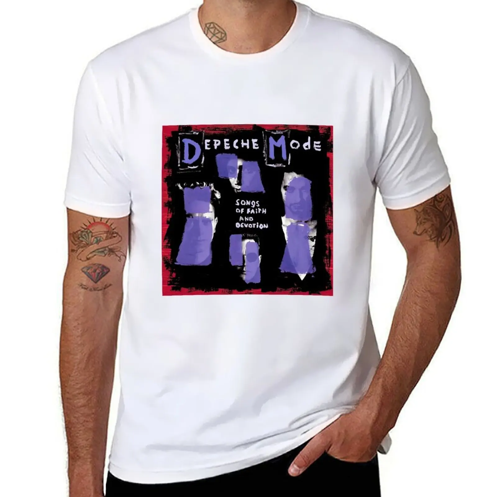 

Songs of Faith and Devotion (HQ) Poster T-Shirt t shirt men 100% cotton luxury brand man t shirt luxury T-Shirt