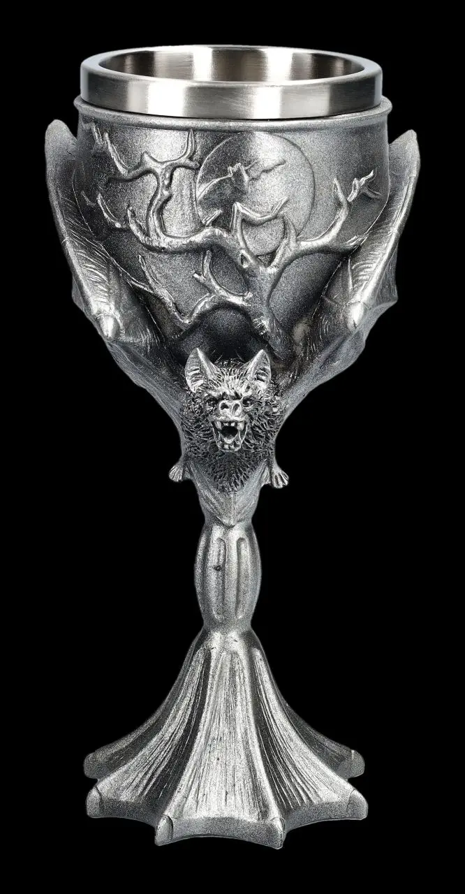 Dark bat Goblet vampire Mug high quality handwork halloween Tina Tarrent