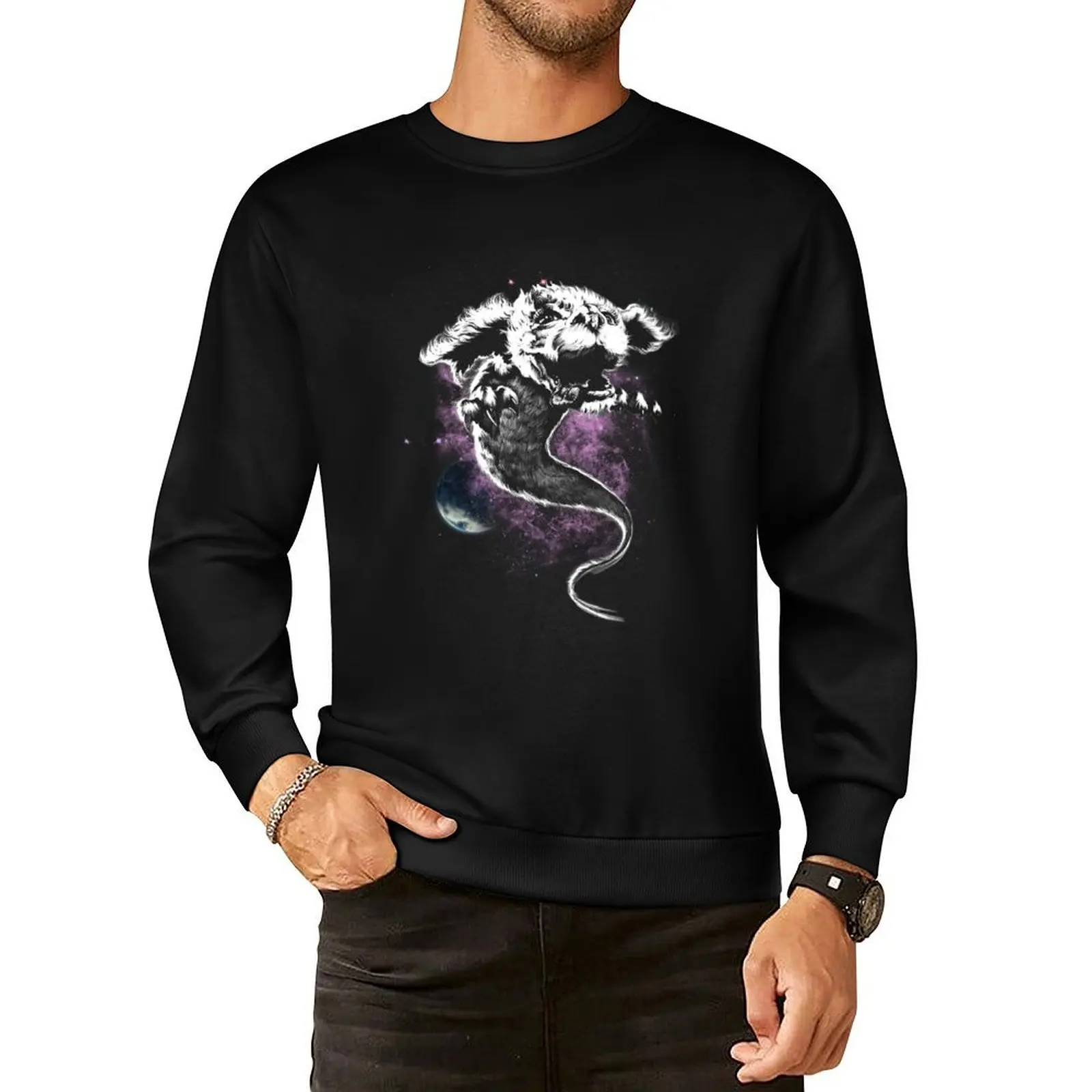 

The Ever Cosmic Story Pullover Hoodie men's sweat-shirt set autumn new products men's sweatshirt