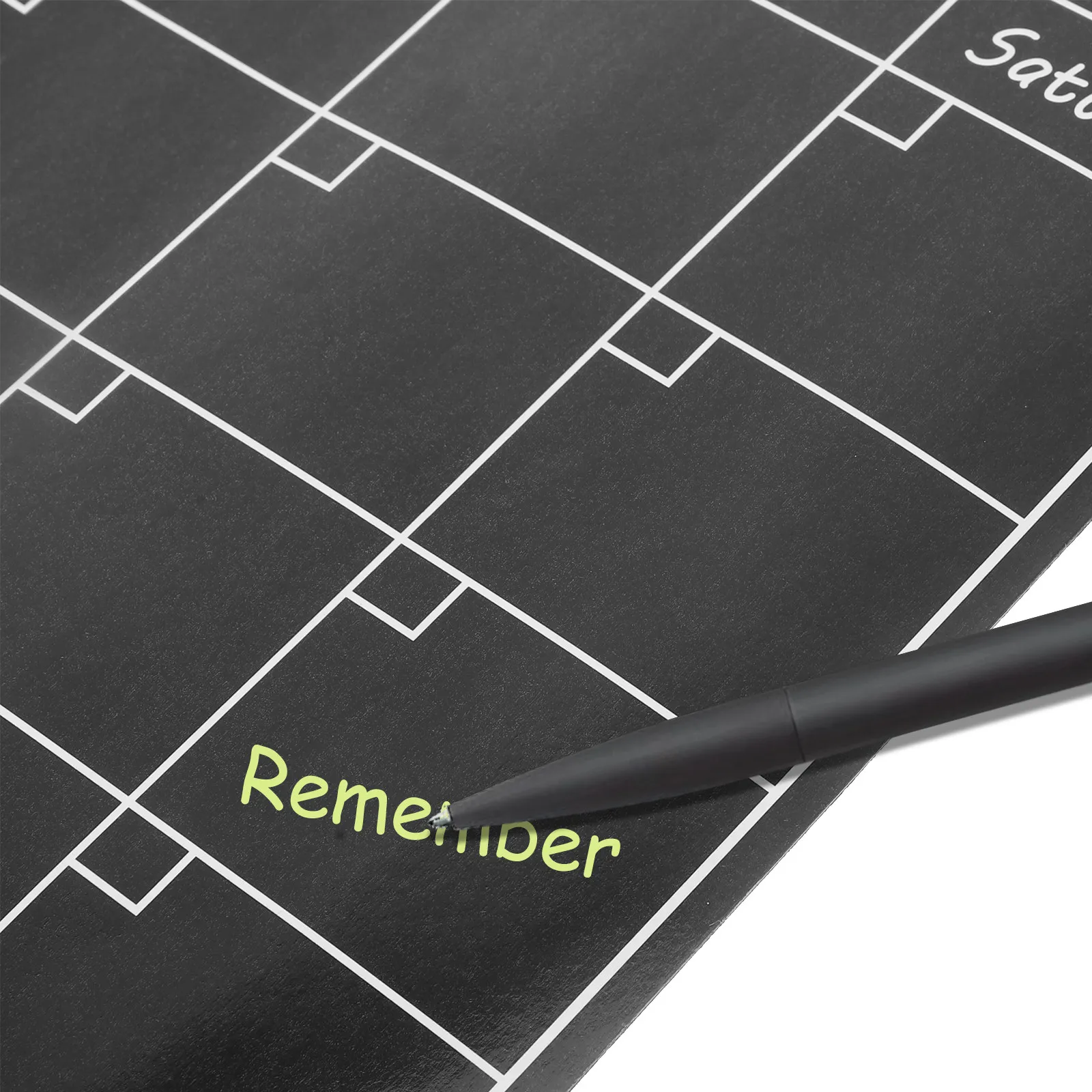 

Magnetic Whiteboard for Refrigerator Dry Erase Plan Board Fridge Planner Schedule Message Board Kitchen Office Home Organizer