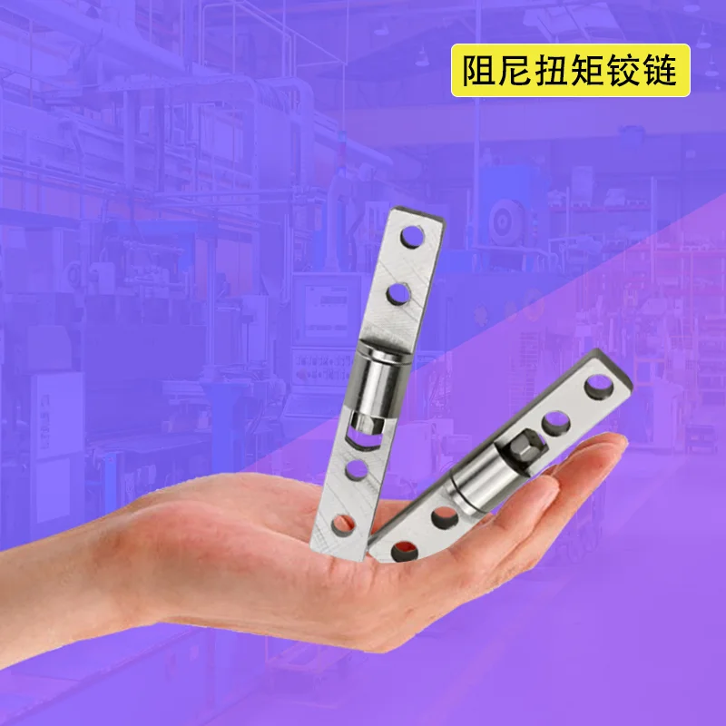 

Iron round Rod Embedded Torque Hinge 360 Degree Small Damper Shaft Compatible Multi-Positional Stop Torque Hinge