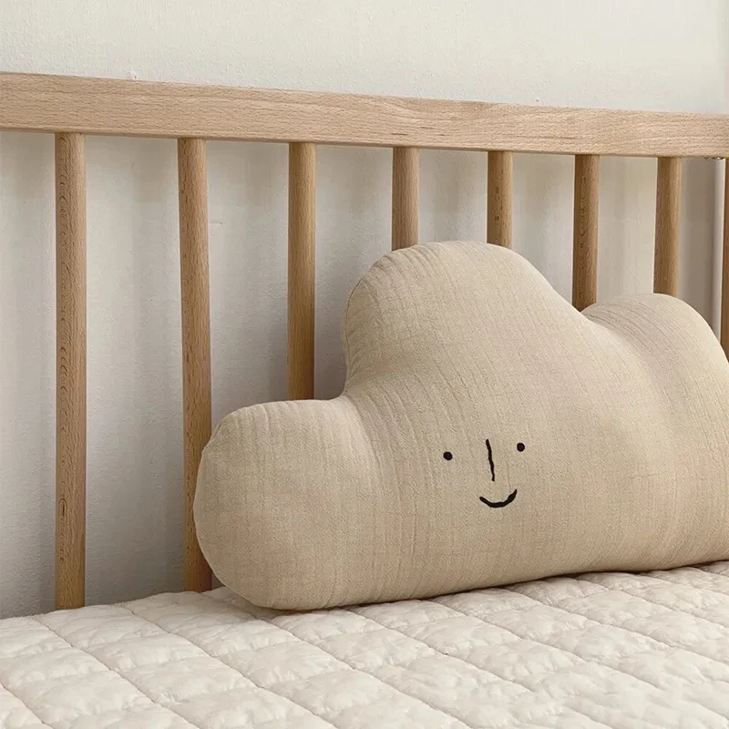 Korean Ins Baby Comfort Plush Toy Baby Sleeping Companion Doll Artifact Children\'s Room Pillow Photo Decoration Bedside Cushion