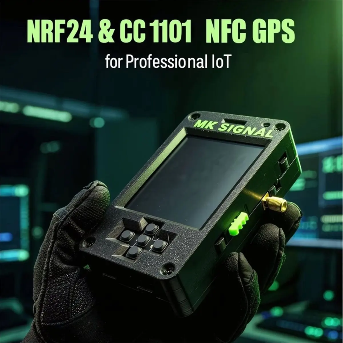 DIV V2.1 Development Board Kit NRF24 CC1101 GPS 2.8 Inch Touch Screen Equipped with Cases and Antennas