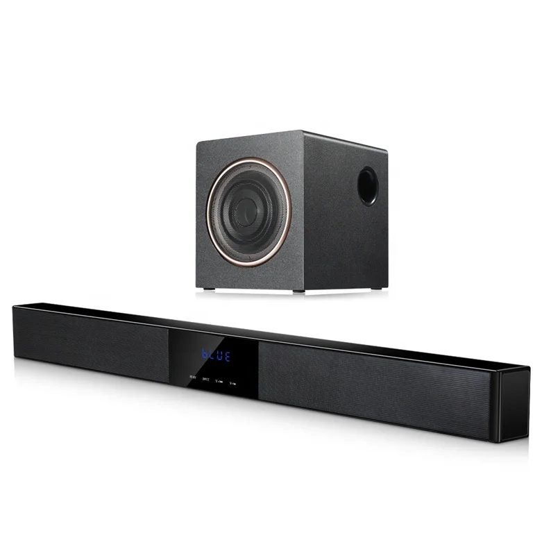 

Wireless Home Theatre System Soundbar With Subwoofer, Speaker Home Theater System Sound Bar For TV