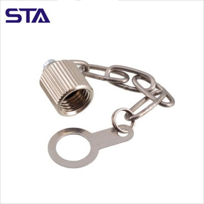 5Pcs M12 Connector Dust Cover M12 Inner Thread Outer Thread Plastic Metal Waterproof Cover IP67 Plug Protection Cover