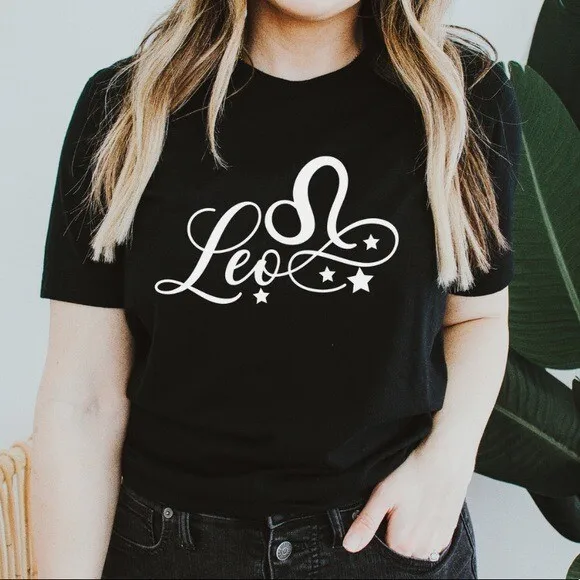 NEW Zodiac Shirt, Horoscope Shrt, Astronomy Shirt,Star Sign Tee Soft Shirt black