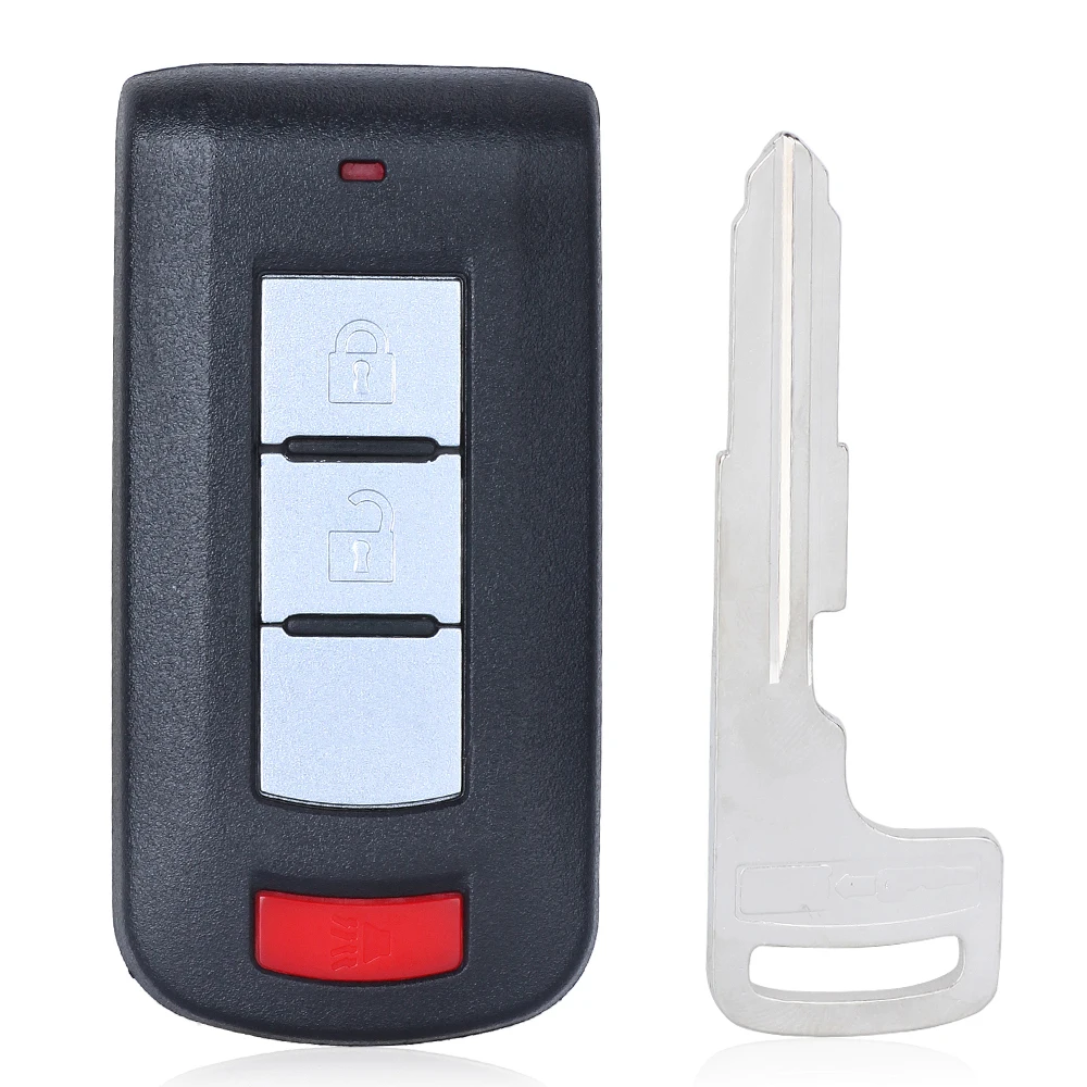 OUCGHR-M013 315MHz Remote Car Key Fob for Mitsubishi Eclipse Cross 2018 2019 2020 21 2022 Mirage 2023 2024 8637B639 8637C291