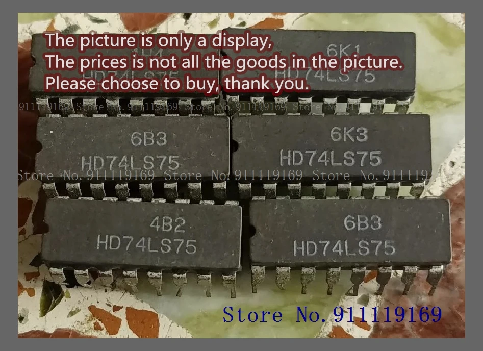 CDIP HD74LS75 HD7475