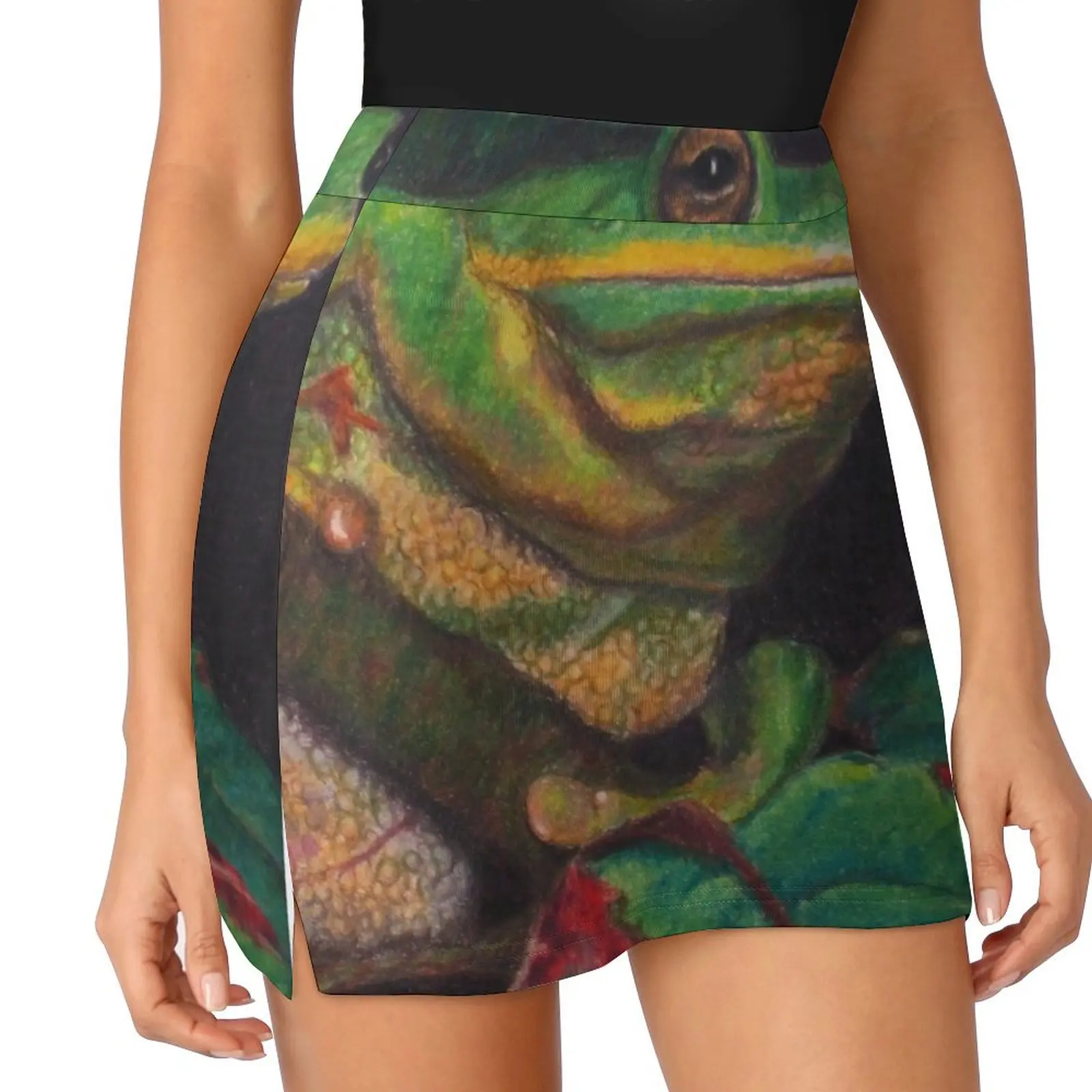 

Frog Mini Skirt skirts for woman novelty in clothes