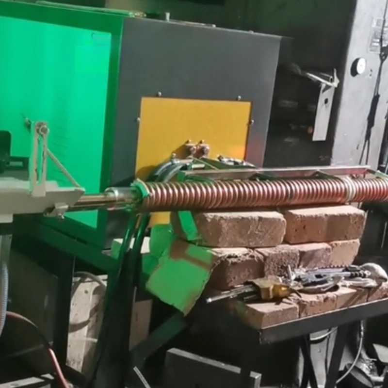 Contrôle de température de précision à chauffage rapide en billette métallique - Équipement de fréquence superaudio et haine de forgeage par induction