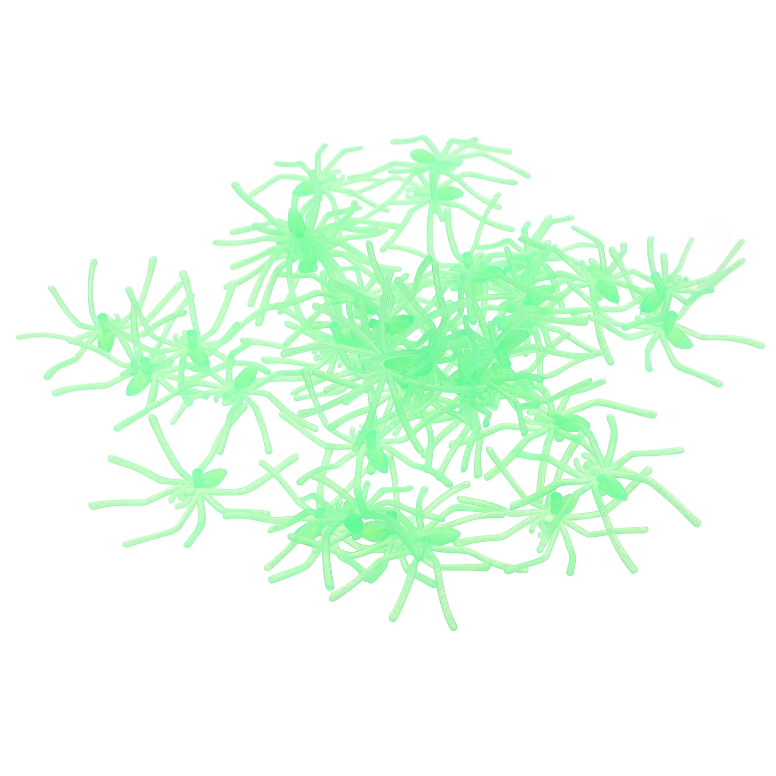 50 pezzi di simulazione ragno decorazioni di Halloween scherzo ragni finti per forniture per feste in casa stregata ragno di plastica di Halloween