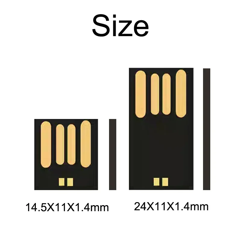 

USB2.0 Короткий чип UDP Udisk Flash 4 ГБ 8 ГБ 16 ГБ 32 ГБ 64 ГБ 15X11X1,4 мм