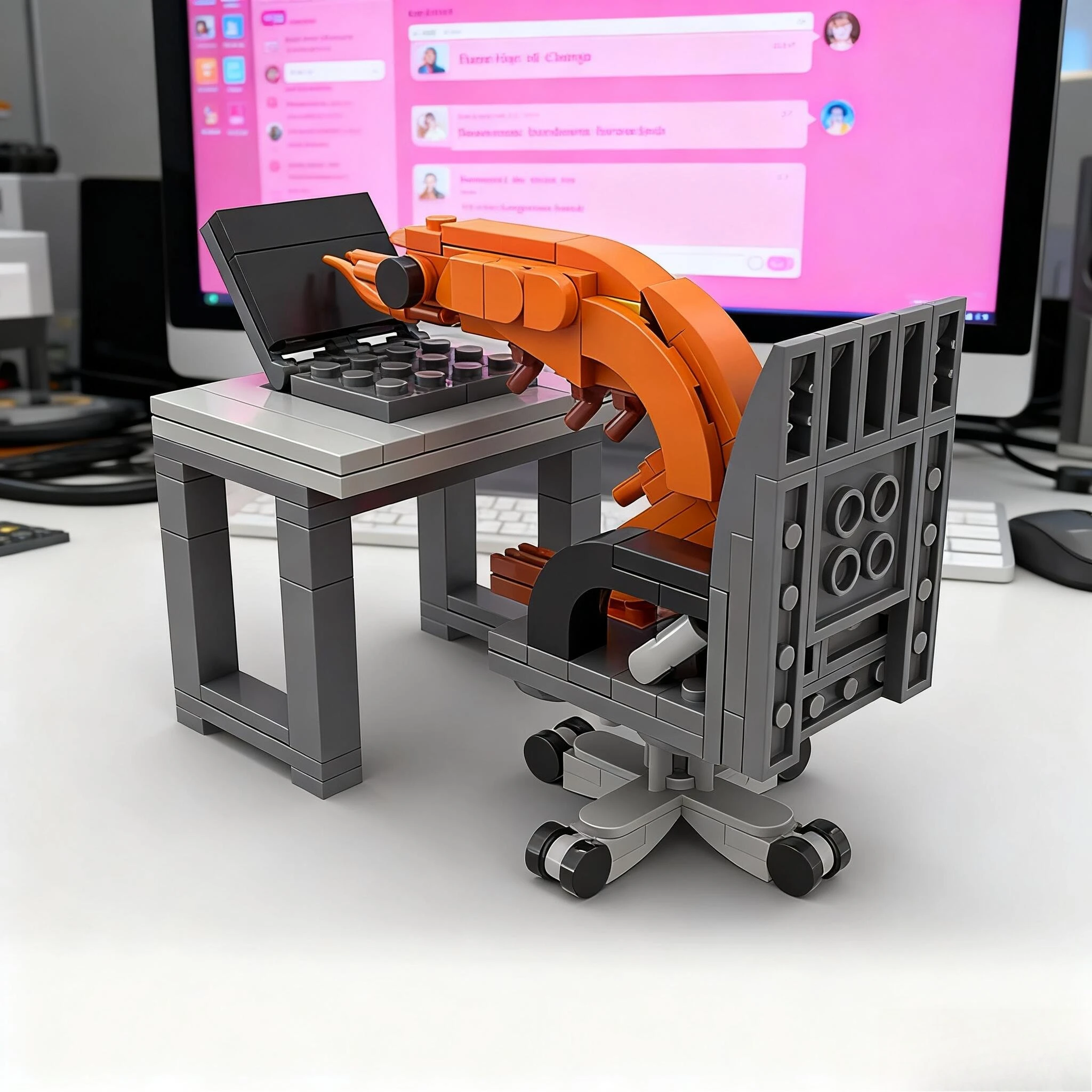 

Не мой приятель, украшения для креветок, сборка частиц, строительные блоки, новогодние интернет-знаменитые игрушки, сборка, подарки, игрушки-головоломки, подарки