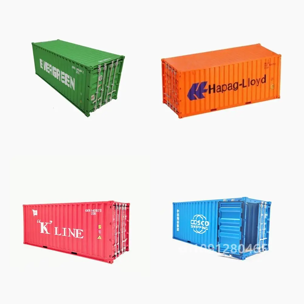 1:20/1:24 creative model container furnishings can be made into storage boxes can be customized