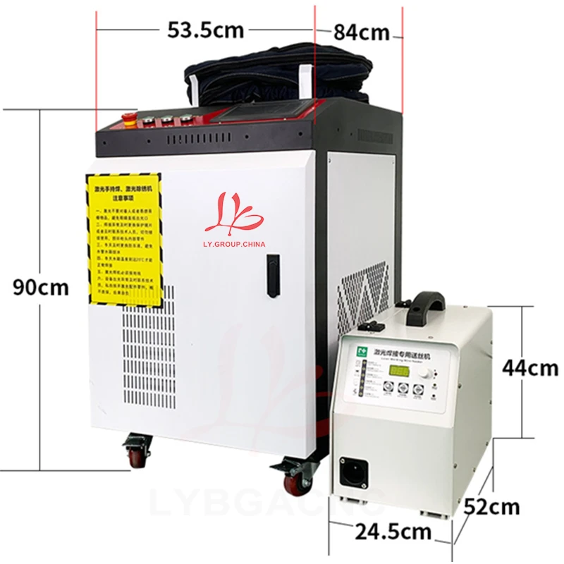 Raycus MAX 1500W 2200W 3000W Laser Welding Machine Handheld Laser Welder Fiber Laser Machine 5 in 1 for Cleaning Cutting Welding