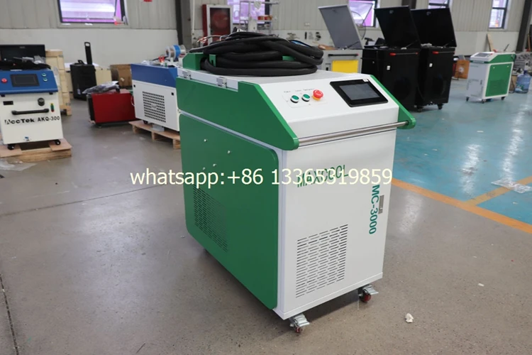 Portable Laser Cleaning Machine 3000W Laser Cleaner Rust Removal Laser Machine MC-3000