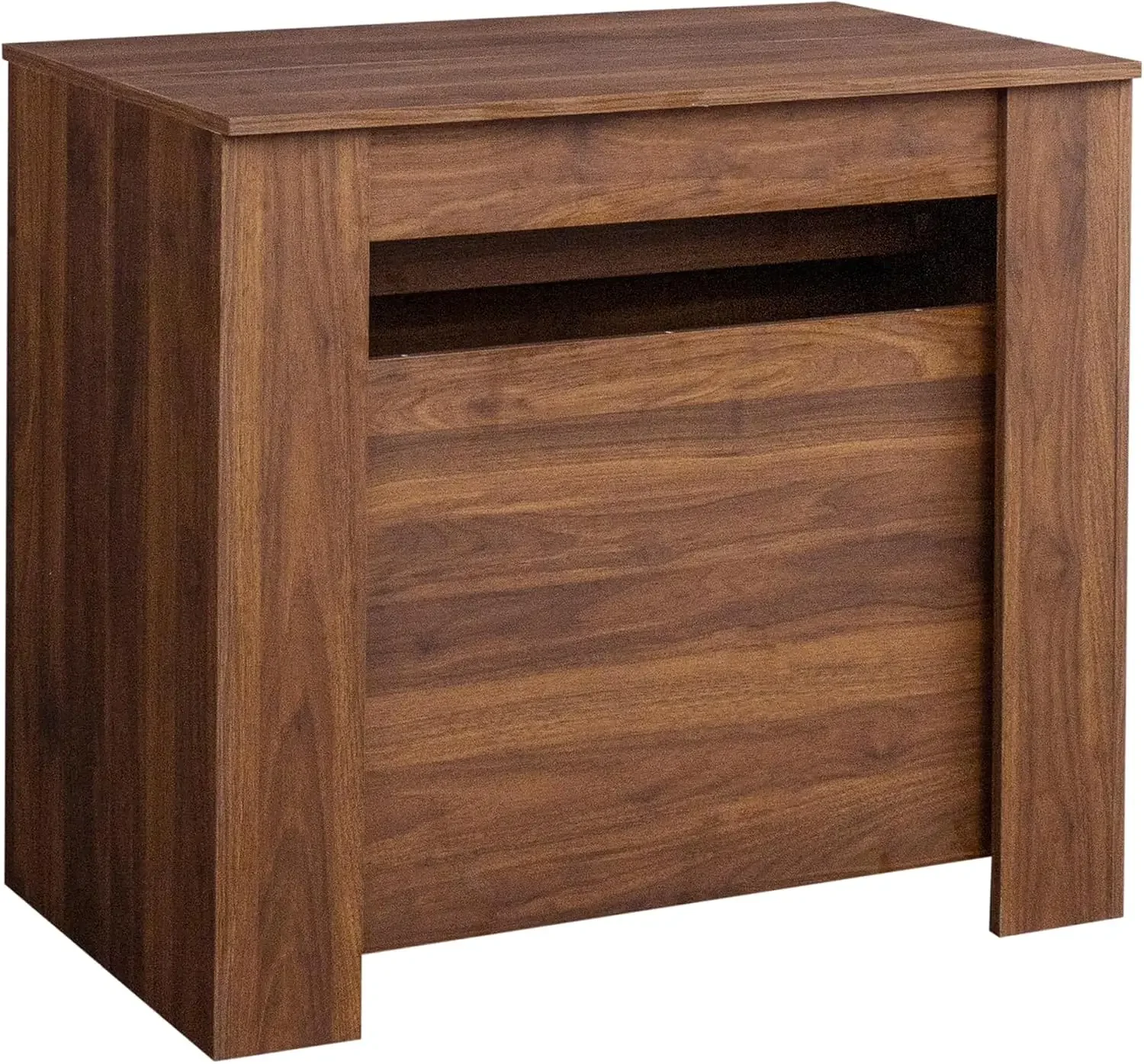Transformer Folding Console Table for 10-12 People, Extendable Dining Table, Space Saving Dining Room Table for Apartments