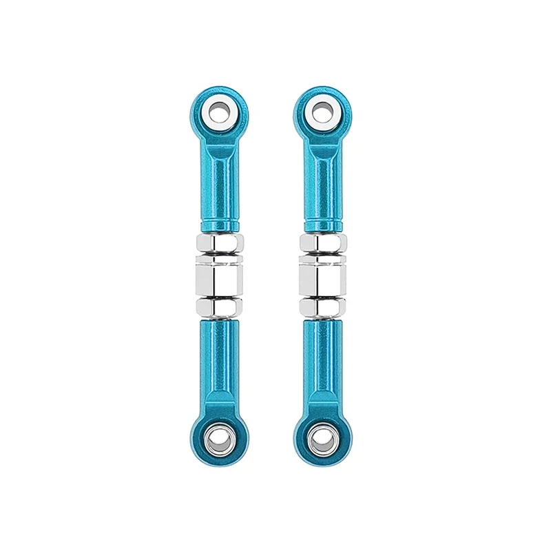 2 Pcs Front Steering Rod Metal Steering Link For MJX H16 16207 16208 16209 16210 1/16 Remote Control Car Parts Accessories