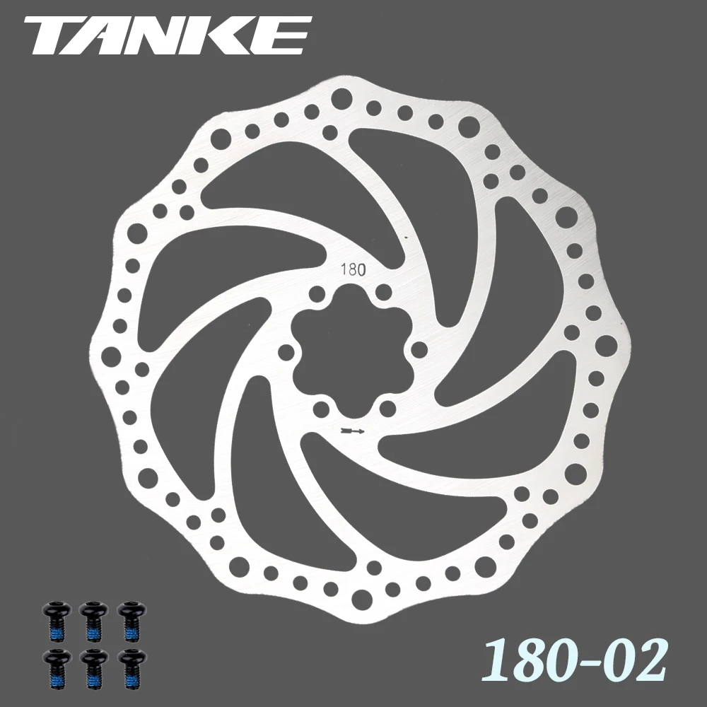 TANKE Fahrrad Scheibenbremse 140 160 180 203 Rotoren mit Schrauben hydraulische Bremse Straße Mountainbike MTB Öl Slick Rotor Fahrradteile