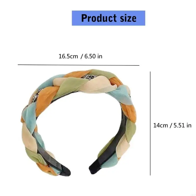 أغطية رأس غير مزخرفة للنساء المريح عالي أعلى دعم الشعر العصري ملحقات مختلطة