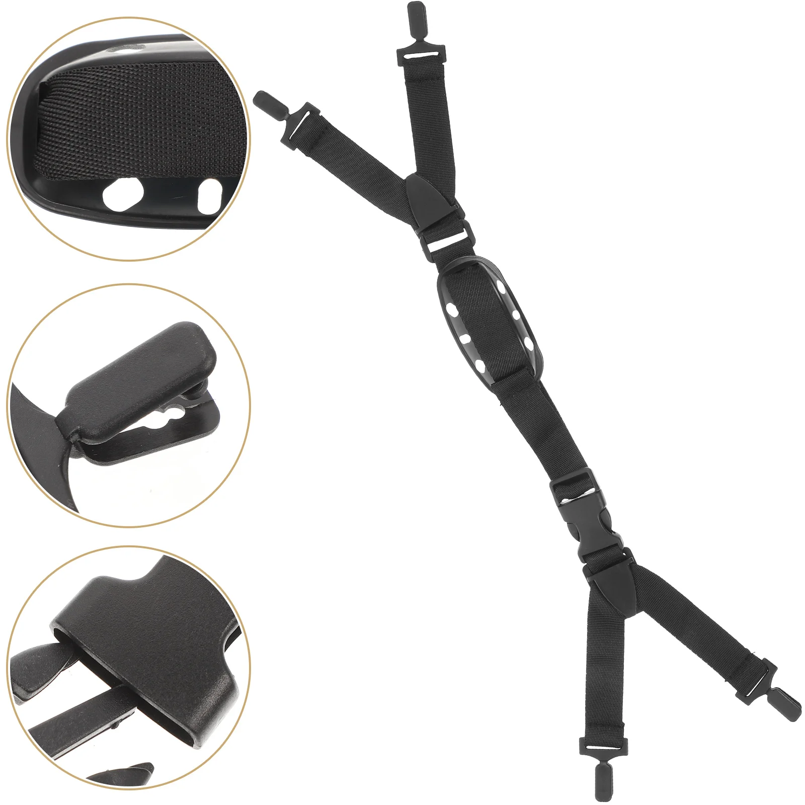 2pcs Safety Hat Chin Strap Adjustable Premium Nylon Band For Construction Work Durable Hard Hat Accessory Support