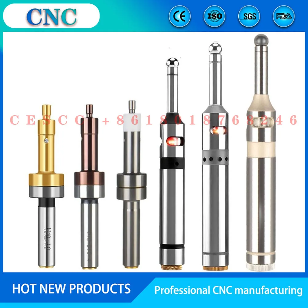 Photoelectic edge Center Finder Touch Point Sensor For CNC Machine Precision Non-magnetic Mechanical Edge Finder Titnium
