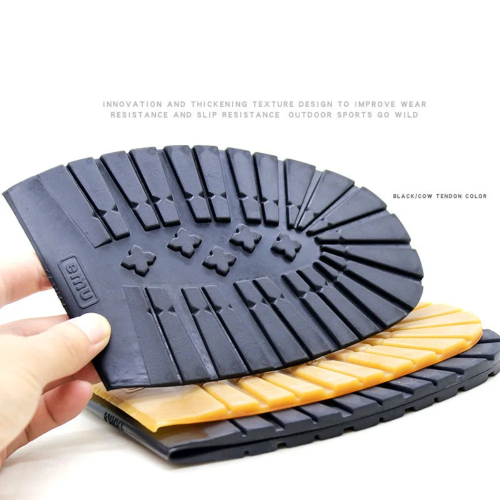 1 Pair Non-Slip Shoes Mat Stickers Wear-Resistant Sole Protector Repair Materials DIY Replacement Outsoles Self-Adhesive
