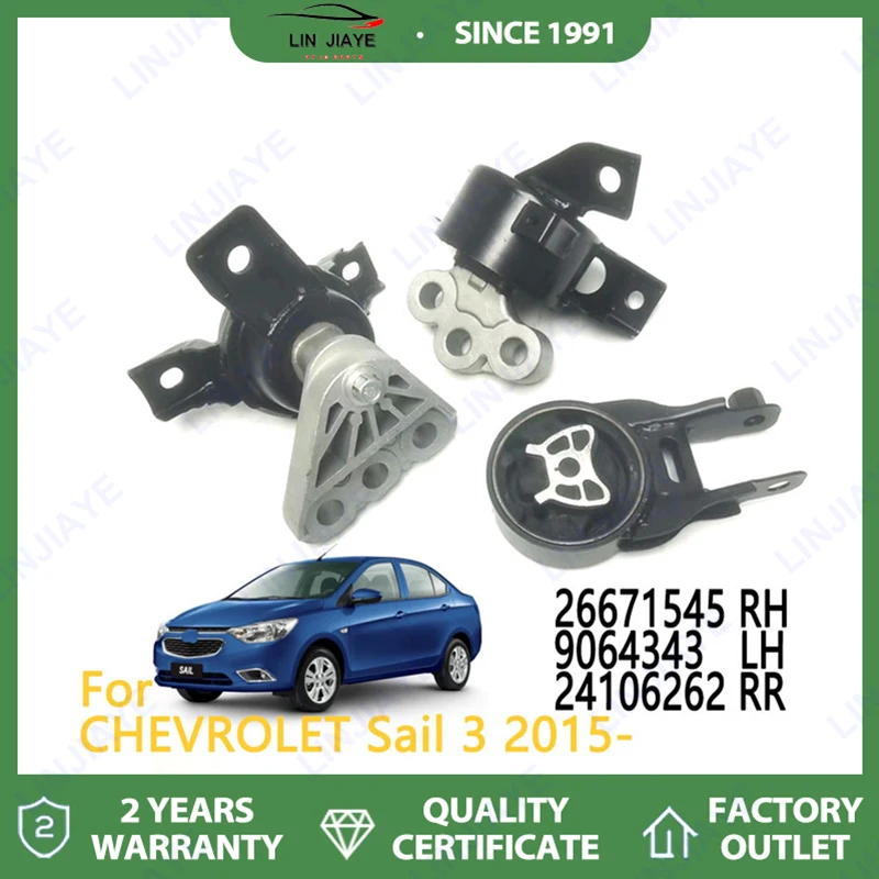 

Engine bracket right for GM Chevrolet Sail3 2015- 1.3L/1.5L MT /AT OEM 26671545 90766434
