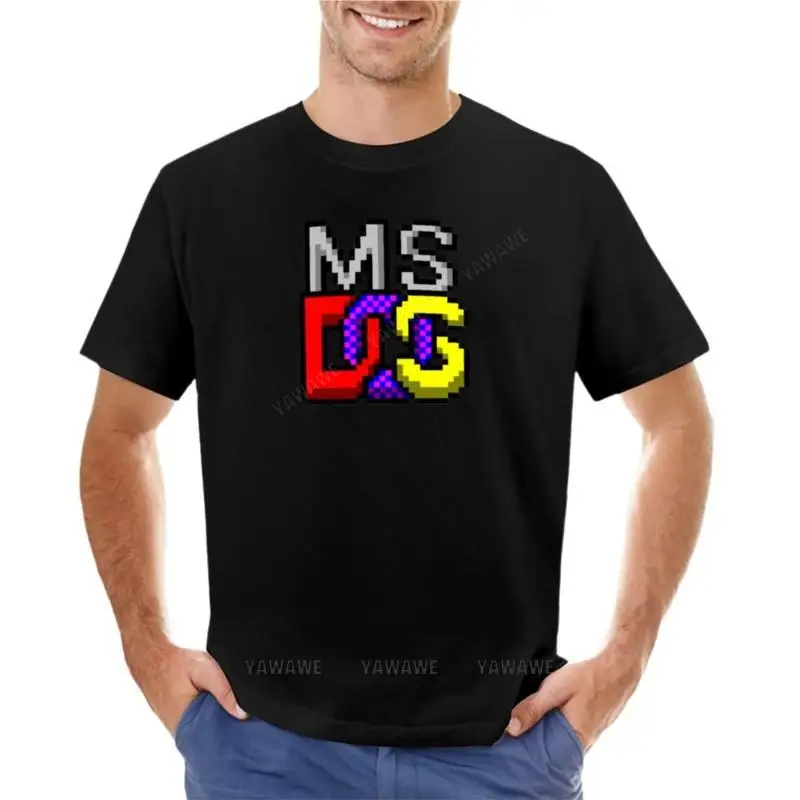 MS-DOS Icon Retro Pixel Computer Symbol T-Shirt Anime t-shirt T-shirt for a boy mens tall t shirts