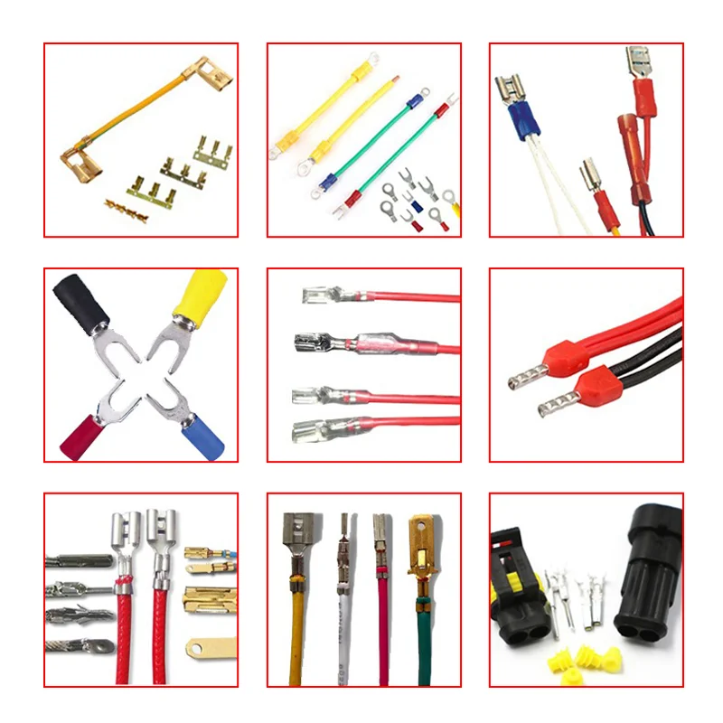 1.5T 2T 3T Quiet Automatic Terminal Crimping Machine Wire Terminal Crimper Press Machine with OTP Mold for Wire Harness