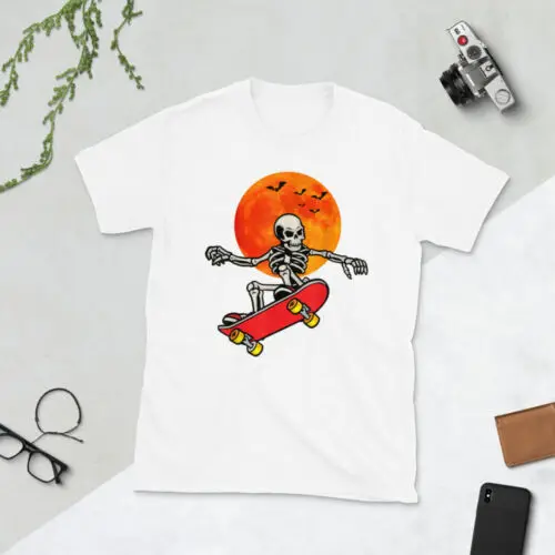 Rad Evil Cool Skateboarder Halloween Design