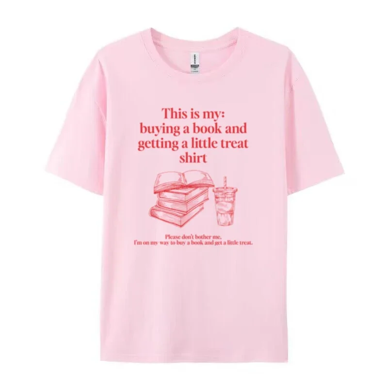 Women Retro Style Bookish Funny Quotes T Shirts Hippie Vintage Book Lover T-Shirts Unisex Cute Loose Bookworm Graphic Tees Gifts