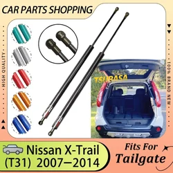 Rear Tailgate Shock Dampers For Nissan X-Trail T31 2007-2014 Trunk Boot Struts Lift Support Pistons Prop Rods Cylinder Absorber