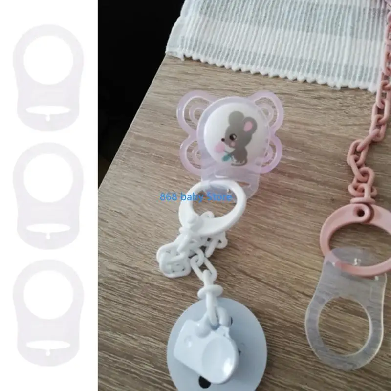 29EE Адаптер-зажим для пустышки-адаптер для кольца-держателя детской соски для колец MAM, 12 шт. в упаковке