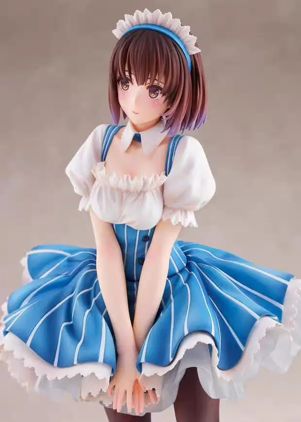 100% Original Genuine Spot Passerby Girl Kasumi Hill Shiyu 25.5CM Kato Megumi Yingli Pear Maid Hand-made PVC Anime Hand-made Dol